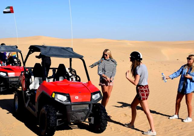 Condução de Buggy no deserto de Dubai