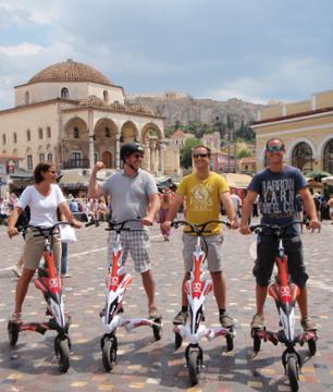 Guided Trikke Tour of Athens: From the Acropolis to the Modern City