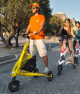Guided Trikke Tour of Athens's Historic City Centre in 1 hour