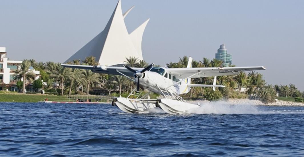 Seaplane tour over Dubai