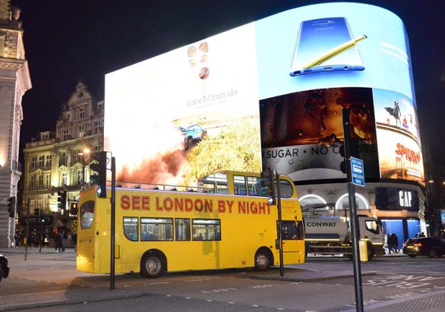 Bus Tour of London by Night