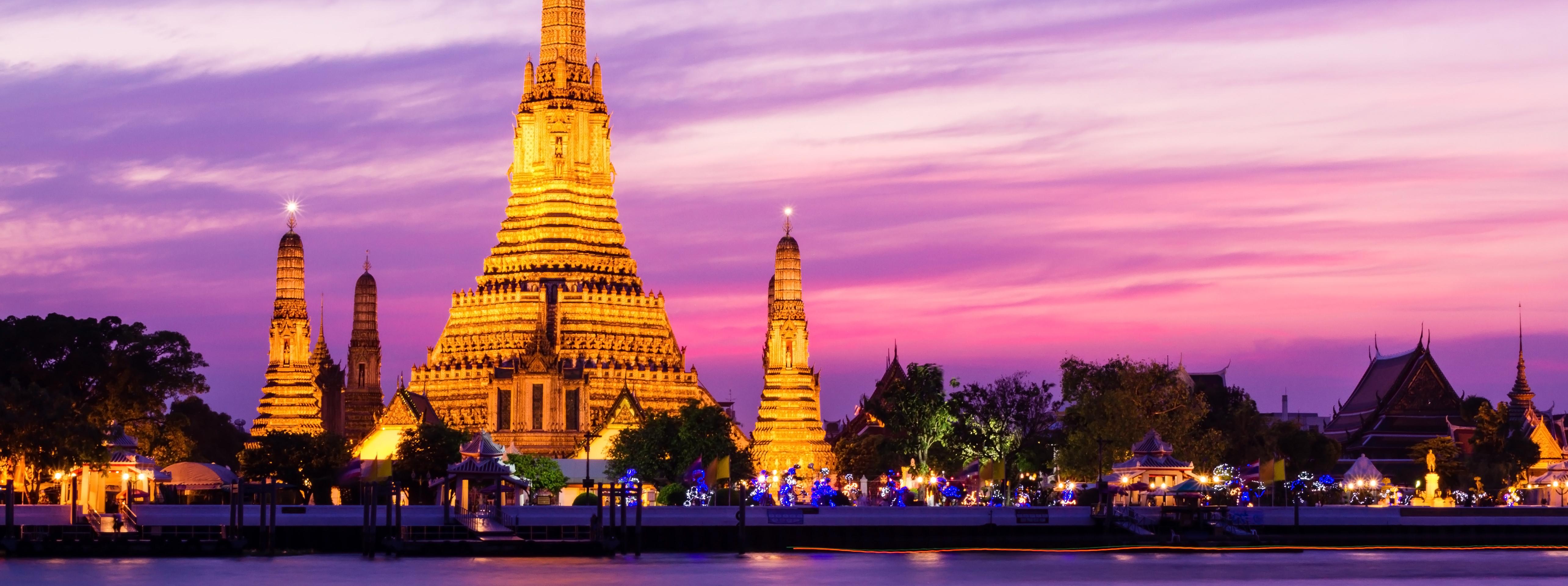 Croisière sur le fleuve Chao Phraya et visite de Bangkok avec un guide privé – à pied