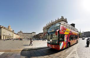 Turin en bus à arrêts multiples –  Pass transport 24h ou 48h