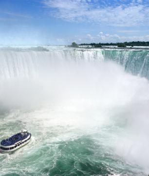 Day Trip to Niagara Falls ─ including Return Flights from New York
