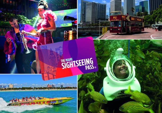 SightSeeing Flex Pass Miami (Key West) - 2, 3, 4 ou 5 activités au choix