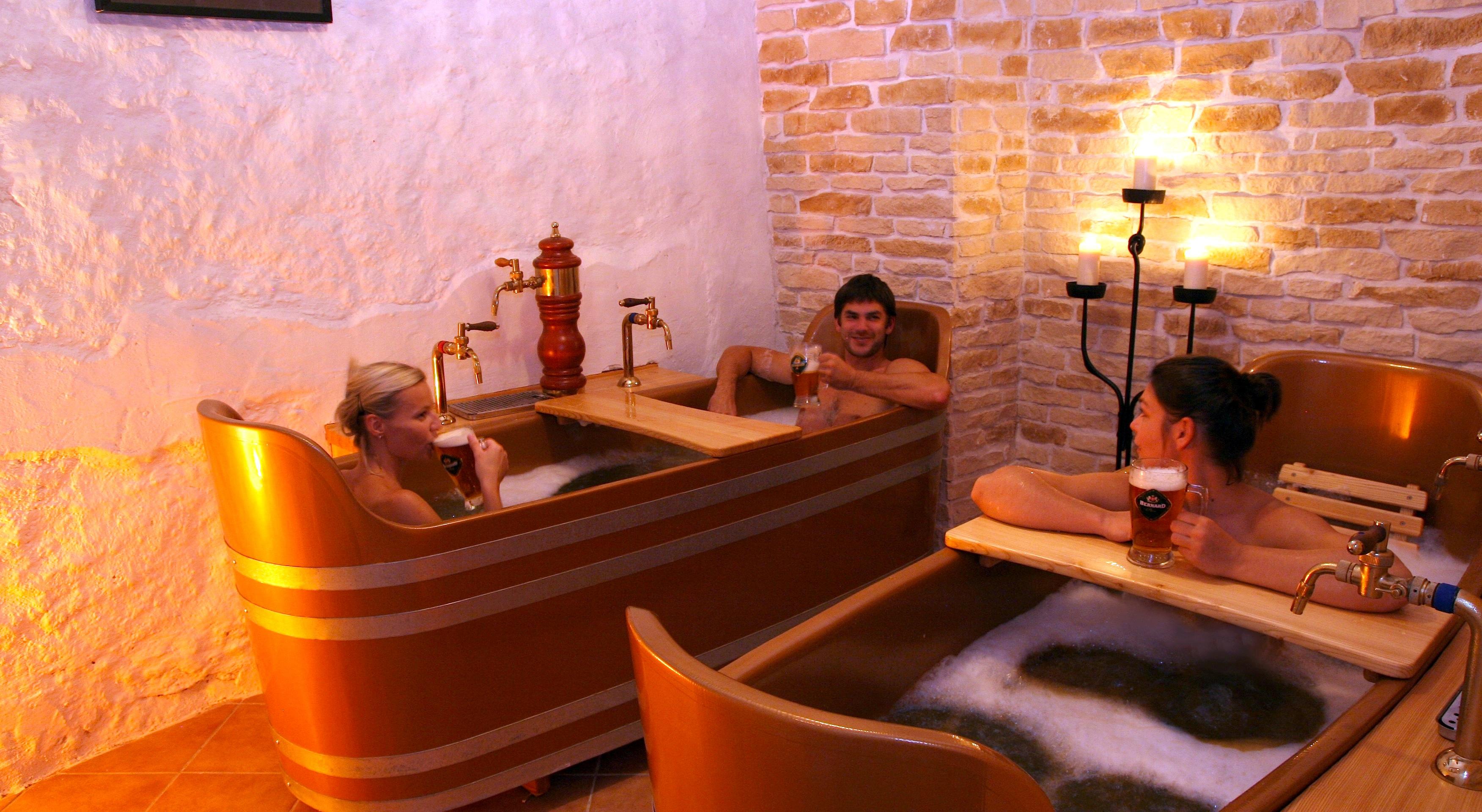 Relax at the Beer Spa in Prague