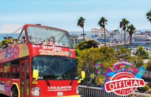 Visita di Los Angeles con autobus a due piani Hop-on Hop-off- pass transport 1, 2 o 3 giorni
