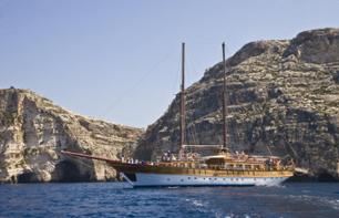 Lunch cruise on a sail-boat to Comino - Departing from Malta