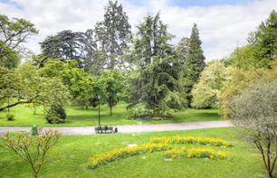 Tour en petit train des parcs et jardins autour du Lac de Geneve