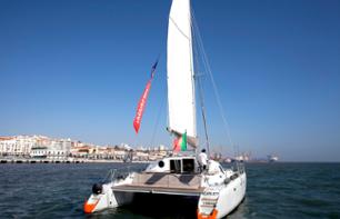 Private catamaran cruise on the Tagus River - From Lisbon