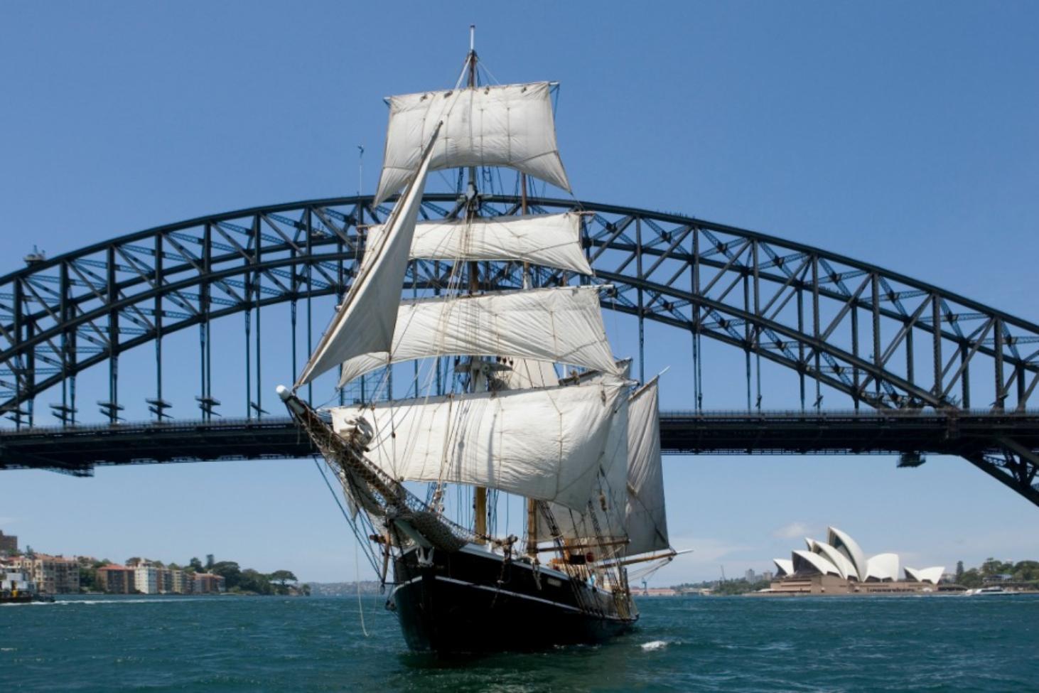 Cruise on an 1850s Sailing Boat in Sydney Harbour