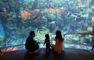 Billet coupe-file Aquarium du Pacifique - Long Beach (sud de Los Angeles)