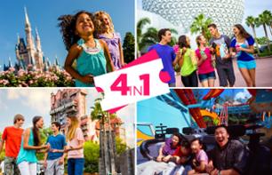 Billet Walt Disney World Orlando – 4 jours/ 4 parcs - Offre spéciale été 2023