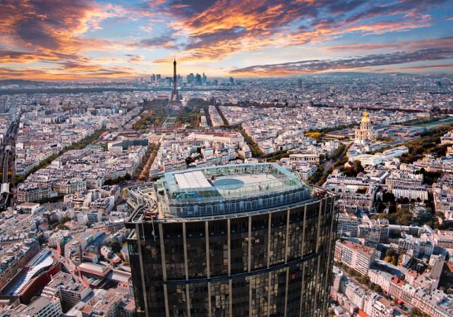 Biglietto Torre Montparnasse (56°piano) - Vista a 360° di Parigi
