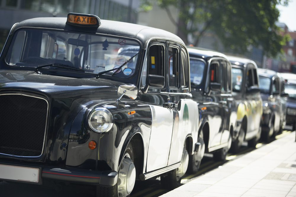 harry potter black taxi tour of london