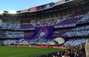 Ticket for a Real Madrid La Liga match at the Santiago Bernabeu stadium - Madrid