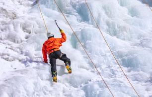 Initiation à l'escalade sur glace au Mont Tremblant (à 1h45 de Montréal)