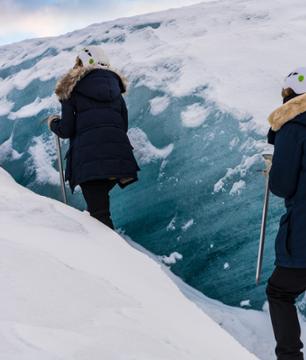 Randonnée au glacier de Falljökull avec visite d’une grotte de glace – niveau facile - Skaftafell