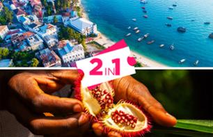 Visite privée 2-en-1: Stone Town & Spice Island (transferts hôtel inclus) - En français - Zanzibar