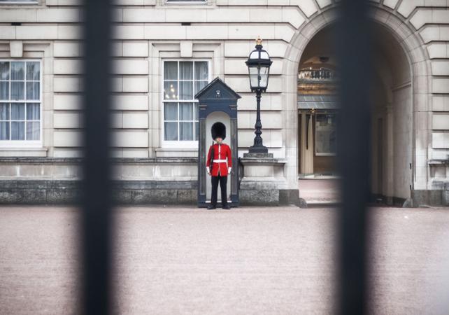 The Changing of the Guard in London with a local guide