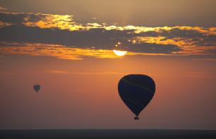 Balade en montgolfière au dessus de Las Vegas au lever du soleil