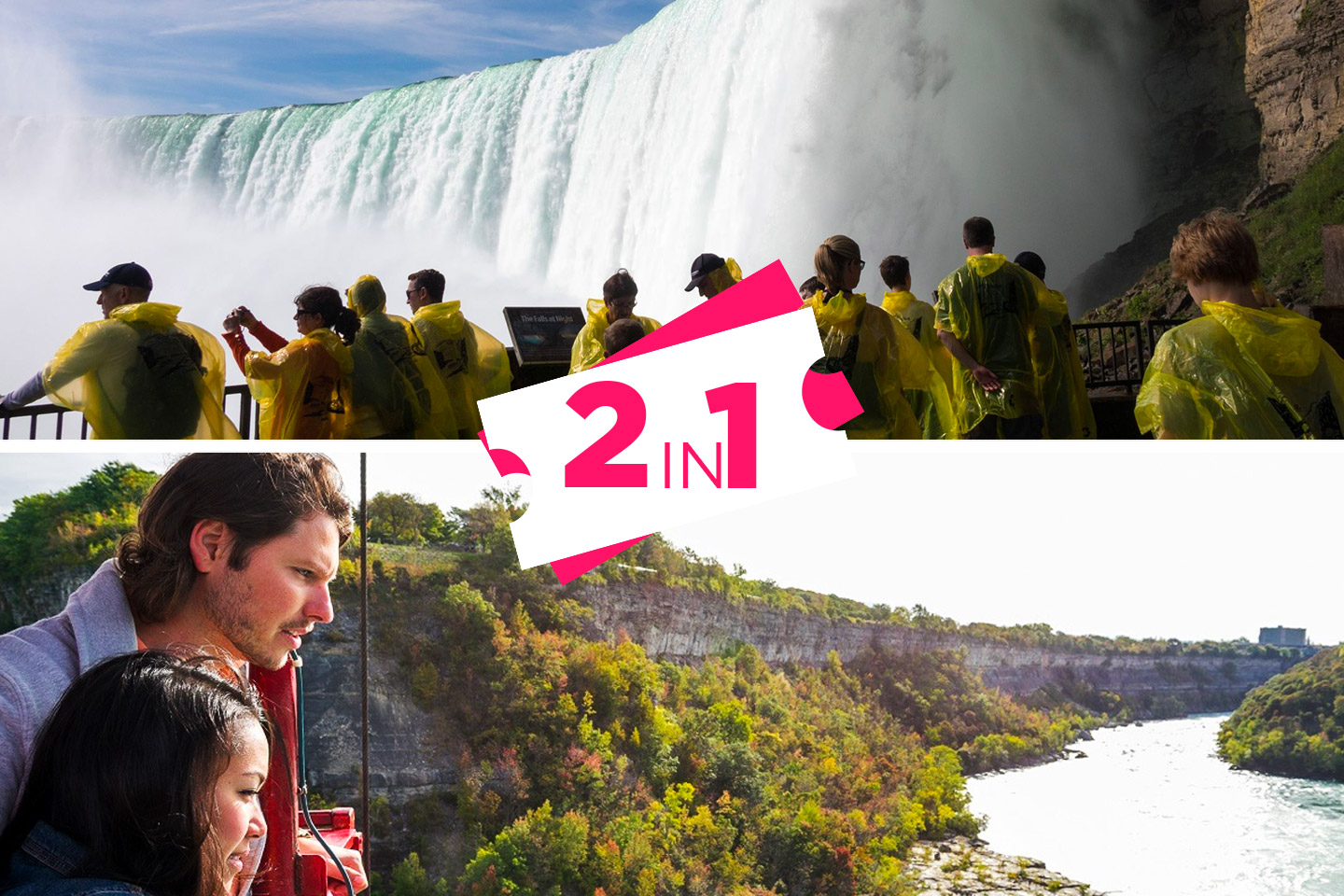 Journey Behind The Falls Ticket + Niagara Falls Guided Tour - Niagara ...