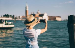 Découvrez Venise en liberté : Pack 1 visite guidée + 2 visites audioguidées en français sur smartphone - Valable 3 jours