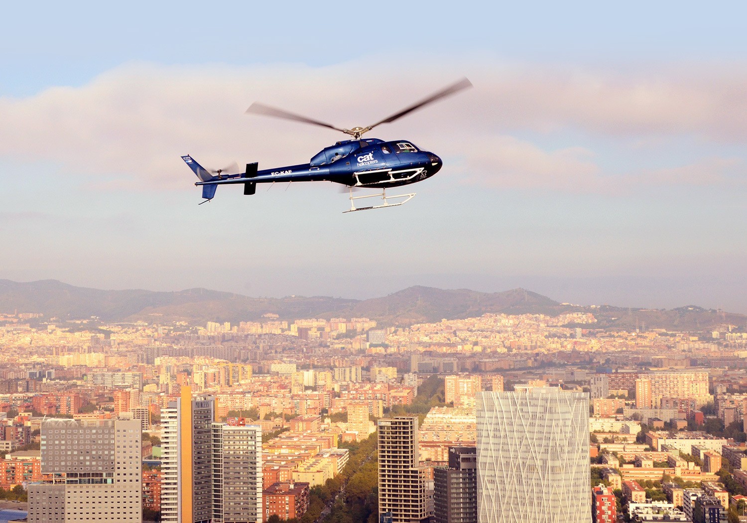 helicopter tour barcelona