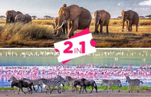 Safari privé 2 jours/ 1 nuit - Tarangire & Ngorongoro (Tanzanie) - Transferts inclus depuis Arusha