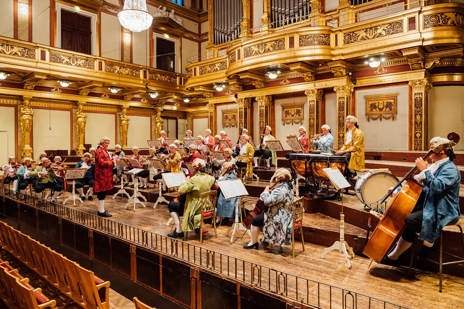 Représentation de Mozart et Strauss au Musikverein et à l'Opéra de