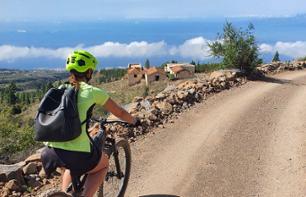 Randonnée guidée à vélo en montagne au sud de l'île de Tenerife