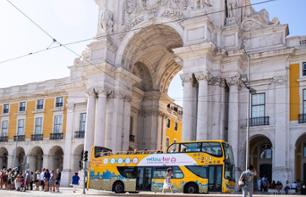 Pass 48h : Bus à arrêts multiples (2 circuits), Transports publics en illimité, Croisière & Ascenseur Santa Justa inclus - Lisbonne