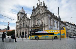 Pass 24h ou 48h : Bus à arrêts multiples (2 circuits) & Visite de caves et dégustation - Porto