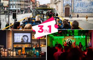 48-hr pass: Multi-stop bus (2 routes), Lunch at Hard Rock Café & Cellar visit and tasting - Porto