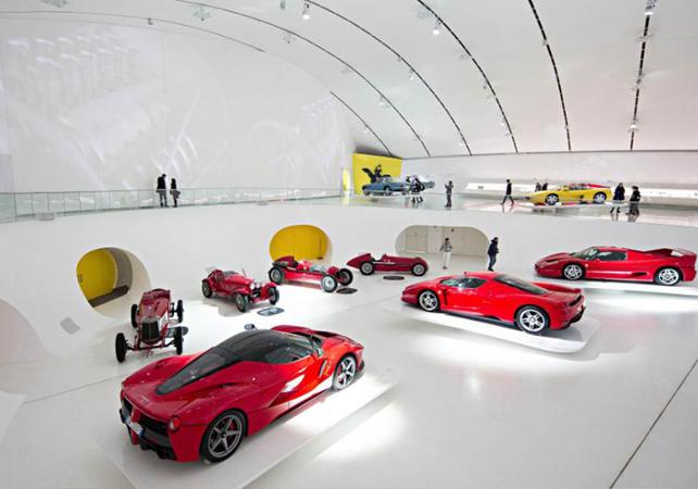 Billet Musée Enzo Ferrari à Modène – transport inclus depuis Milan